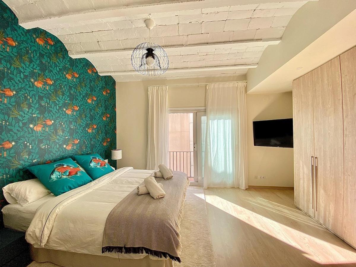 Abbott Apartment - 1 Min From The Beach - 100M2 - Sleeps 8 Sitges Dış mekan fotoğraf